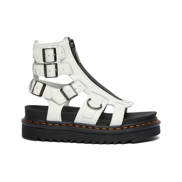 Dr. Martens Olson Cage Thick Sole Sports Sandals Women sandals White 26561100