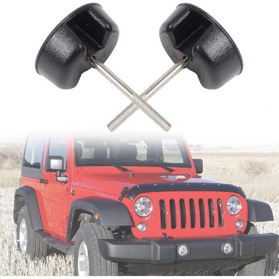 

Red Hardtop Top Door Window Frame Panel Mounting Knob Screw Compatible with for 2007-2019 Jeep Wrangler JK/JK Unlimited 2014 2015 2016 2017 2018 Hard чёрный