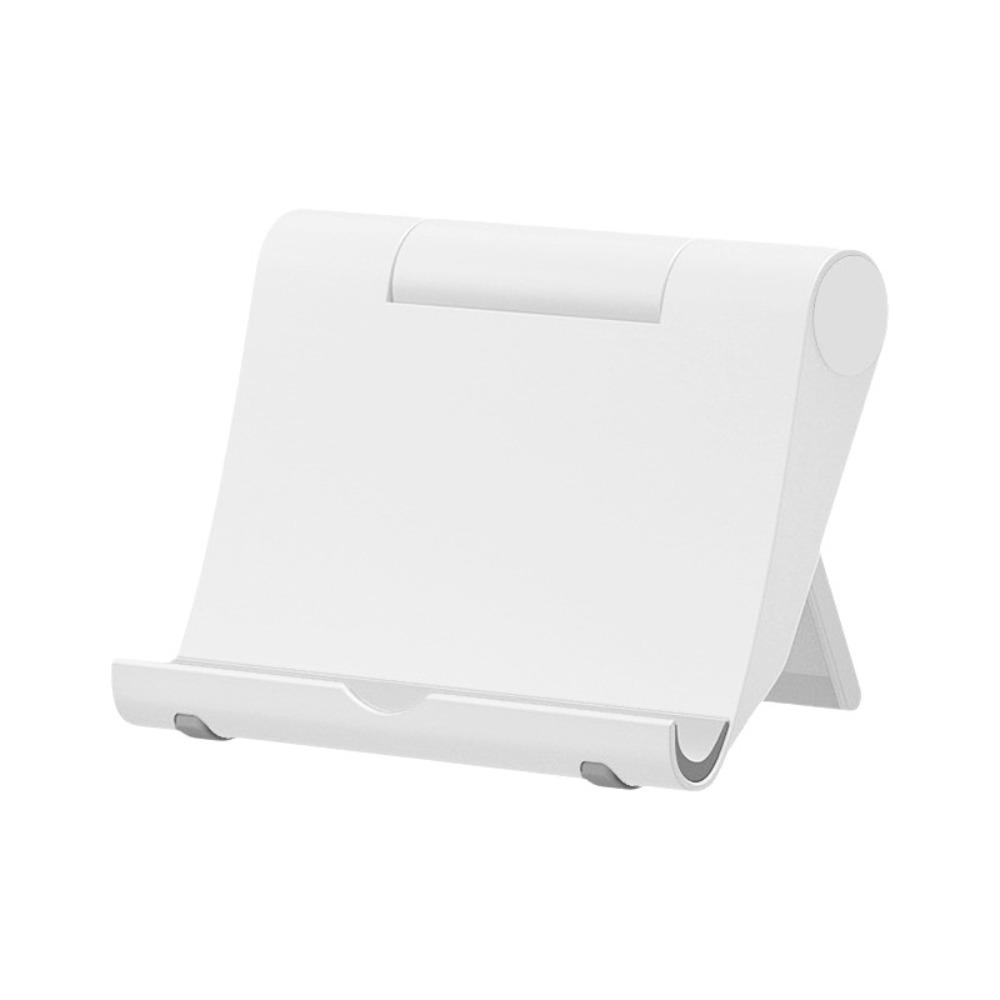 Universal Foldable Universal Phone Holder Adjustable Stable Desktop Holder Portable Ergonomic Mobile Phone Stand Home Office белый
