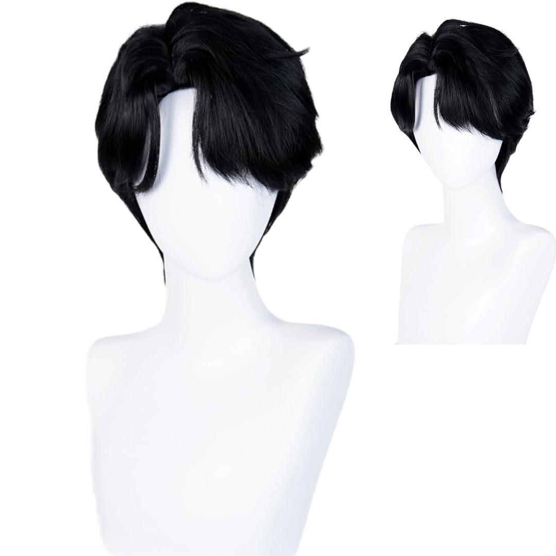 Witch Hunting Group Cos Wig, Lumi Mila Zoe Cosplay Wig With Large Braid And Rose Net