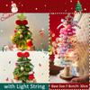 Ins 3D Xmas Tree DIY Set Handmade DIY 3d Xmas Tree Toy Parents- Campaign Christmas Party Decor Xmas Tree Set