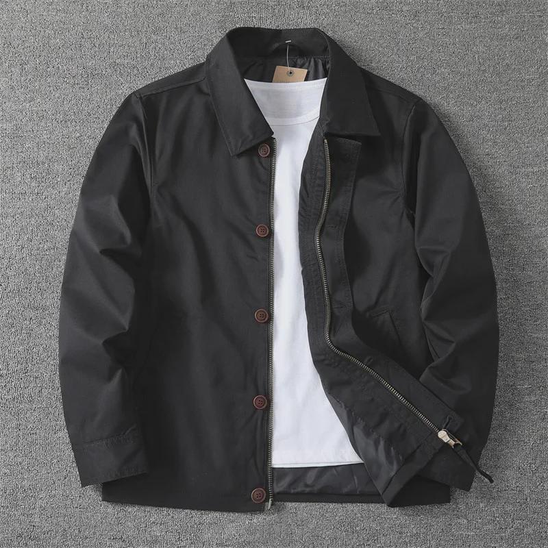 Men's Autumn Double-Layer Lapel Jacket: Casual Business and Sportswear Trend