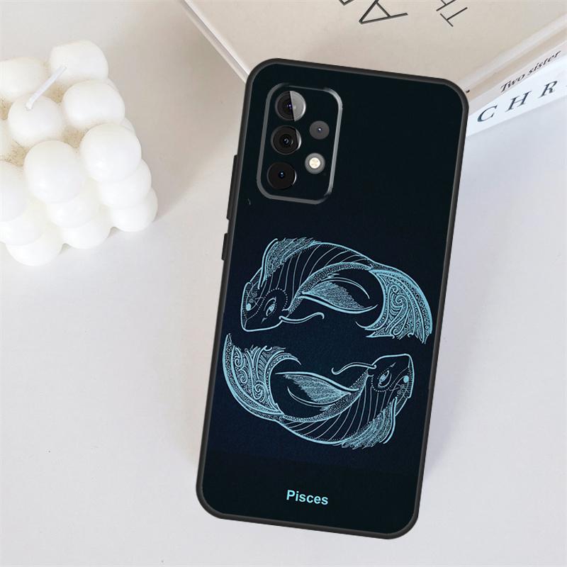 Zodiac Sign For Samsung Galaxy A56 A36 A26 A16 A05 A06 A22 A32 A52 A54 A34 A14 A55 A15 A53 A33 A35 Case