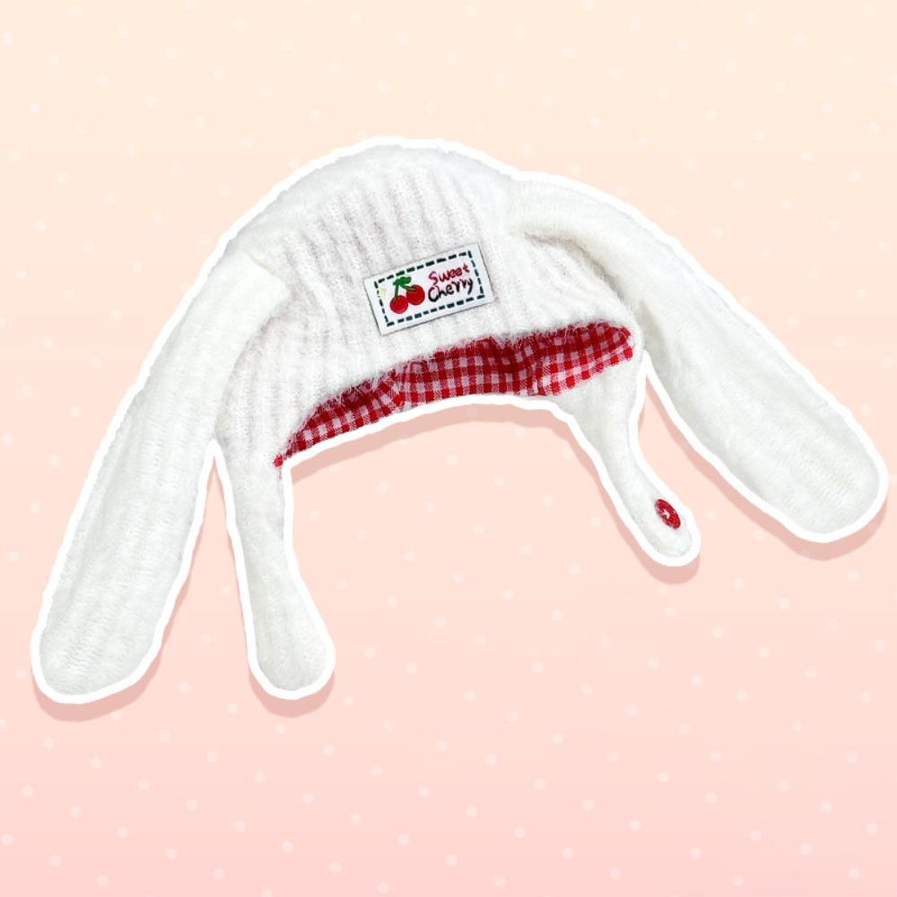 Rabbit Ears Cotton Doll Clothes Bread Clothes Outfit Accessories Fashion Doll Hat  10cm Doll