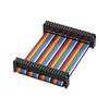 IDC Connector Flat Ribbon Cable 2.54mm 300mm Data Cable Female to Female for Drive Printer Industrial Accessories