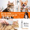 AIRROBO Dog Pet Clipper Grooming Vacuum 12000Pa Super Powerful 3 Adjustable Grooming Kit for Dogs and Automatically Removes Shed Large Capacity