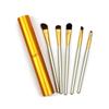 5PCS/ Set Cylinder Wooden Handle Eye Shadow Makeup Brush Small Set Brush 5 Eye Brush Makeup Pen Beauty Makeup Tools
