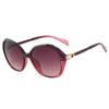 Diamond Sunglasses Women'S Sunglasses Fashion Large Frame Retro Uv Protection Beach Street Show Han Chao