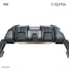 CREPHA Digital Watch TELVA Multifunctional Water Resistant Urethane Sports Watch (Klepha) (5 ATM) Stopwatch, Strap, Black, Men's TE-D282-BK