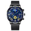 Men'S Watch Fully Automatic Quartz Watch Luminous Calendar