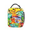 Squirtle Chaotic Mix Anime Lunch Bag For Women  Print Travel Lunch Box Funny Portable Oxford Cooler Bag