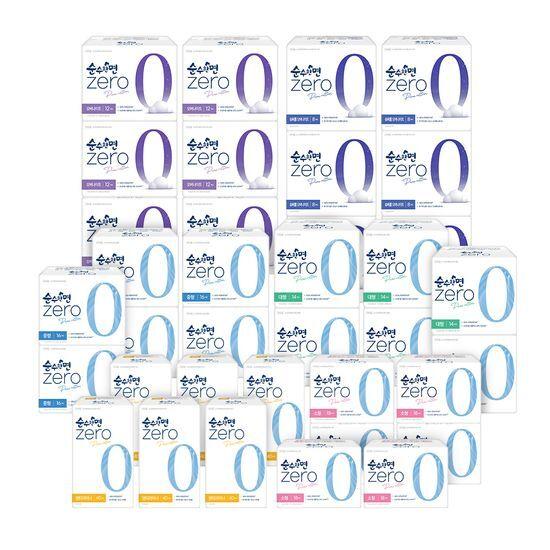 

Набор из 6 пар носков из чистого хлопка Zero (Выберите 1 из 6) Over 12P*6 packs