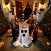 Neue Geist-Figur Süßigkeitenschale Halter, Außenbereich Haustür Dekorations-Ornament, Halloween Party Location Layout Dekoration