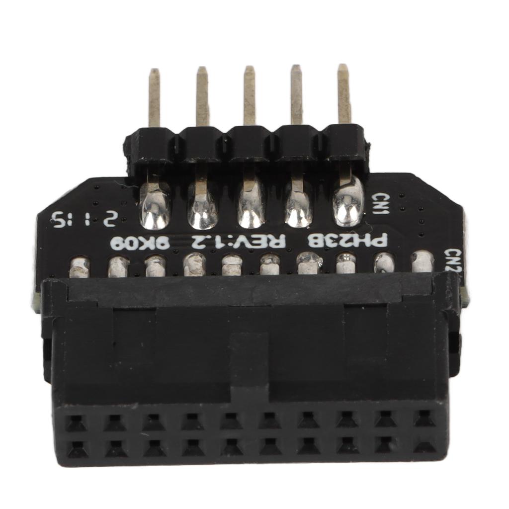 USB Motherboard Splitter Motherboard Usb2.0 9 Pin to Usb3.0 19 Pin Front Panel Plug in Female Plug Conversion Adapter