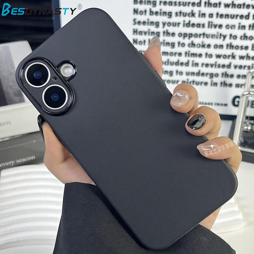 0.3mm Ultra Thin Matte Armor Translucent Case For iphone 16 Pro Max 16 Pro TPU Silicone Soft Cover 16 Color Funda 16 Plus
