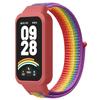 Nailono kilpinė apyrankė For For Xiaomi Band 9 Active/Redmi Band 3 išmaniajai laikrodžiui Sportinė minkšta apyrankė riešui For For Xiaomi Band 9 Active
