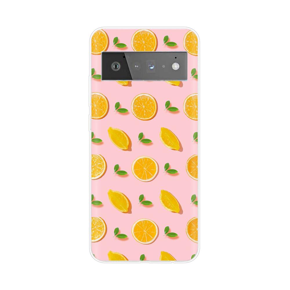 For Google Pixel 6 Pro Case Silicone Soft Clear TPU Phone Cover for Google Pixel6 Pixel 6 Pro 6A Case Pixel6A Cover Bumper Coque