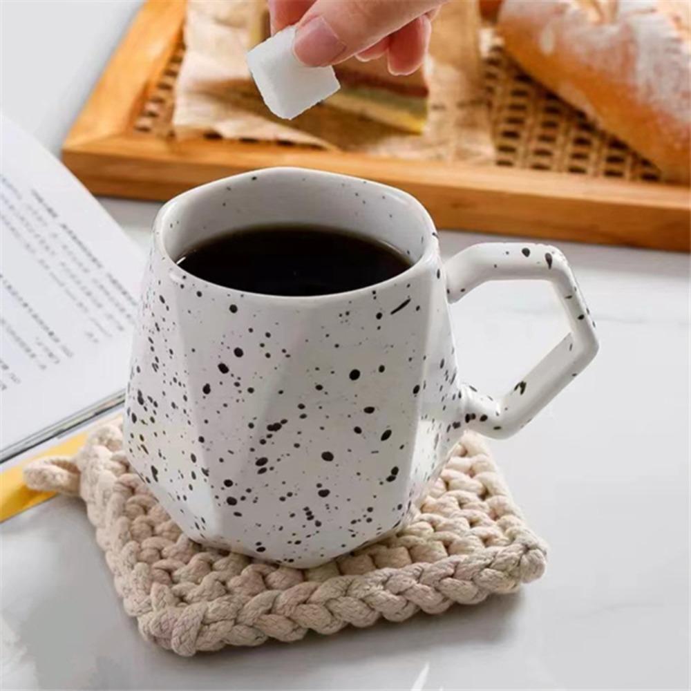Water cup high value coffee cup household ceramic cup creative mug niche design sense