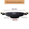 ZISIZ Large Non-Stick Concave Griddle Pan