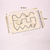 Baby Busy Board Montessori Education Montessori Toys For Kids Learning Skill Cognitive Activity Board Components Sensory Toys