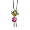 Unique Mini Robot Neckchains Muti-functionl Robot Pendant Necklace Vintage Movable Neck Jewelry for Daily Wear Dates