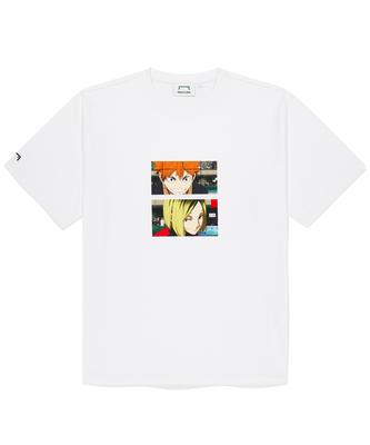 GOALSTUDIO [Haikyuu] Haikyuu!! Tee Shirt-Hinata&Kenma-White