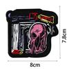 Skull Punk Embroidered Patch for Clothing & Accessories