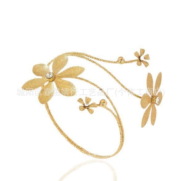 Daisy open arm ring metal fashion niche design sensual trendy arm ring
