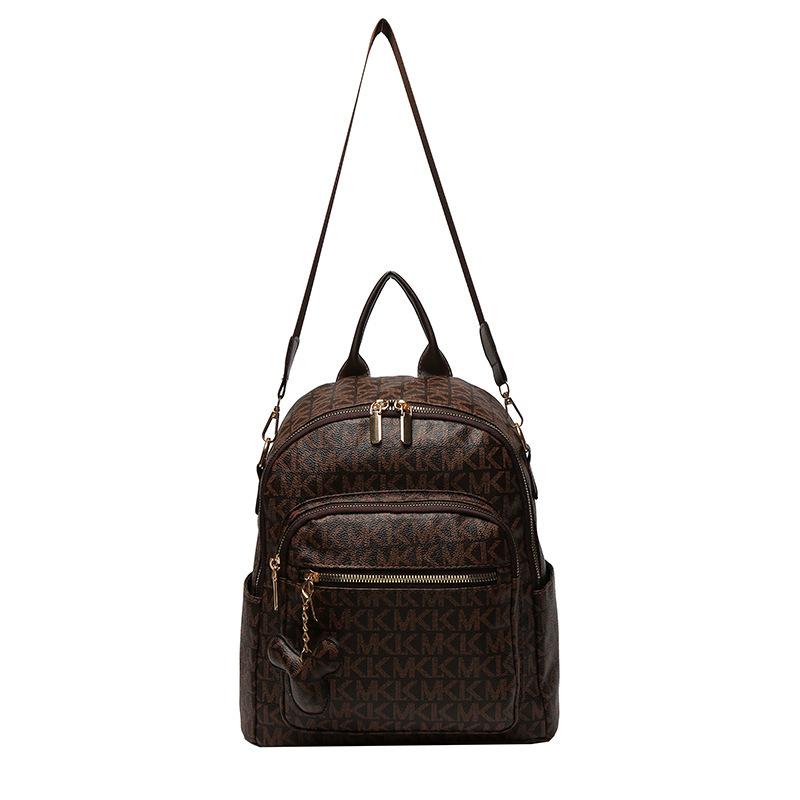 Schoolbag1011 New Fashionable Korean Versatile Student Simple Casual Large Capacity Travel Backpack Ultra-Lightweight