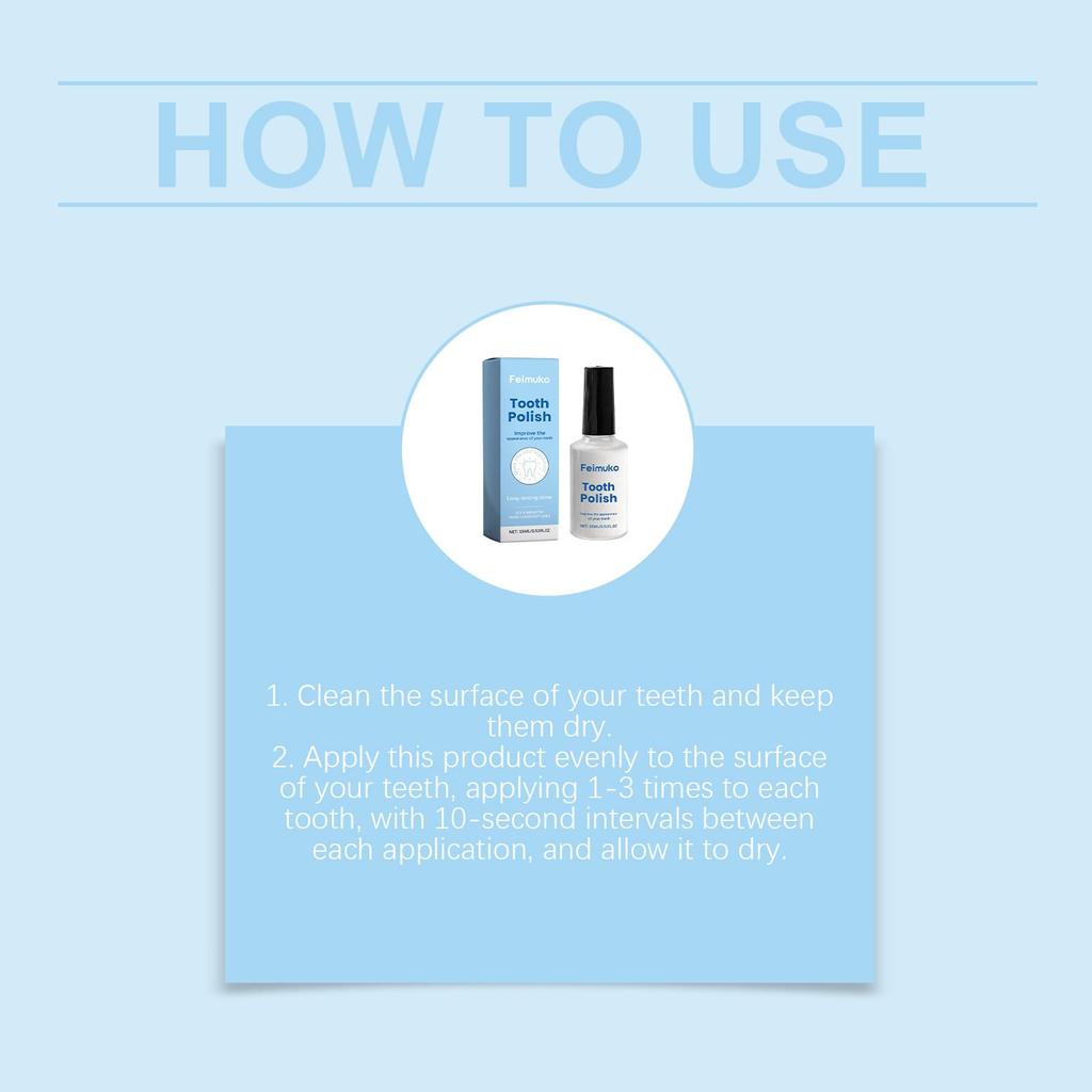 Tandvårdsmålning, munrengöring, tandfläckar, blekning av tandytan, vård av naturlig lyster och renhet