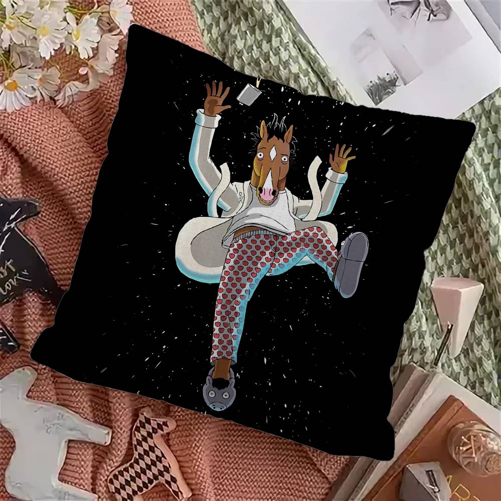 BBoJacksHHorseman Cushion Cover Inches Farmhouse Decor Home Throw Pillow Covers for Couch Decorations