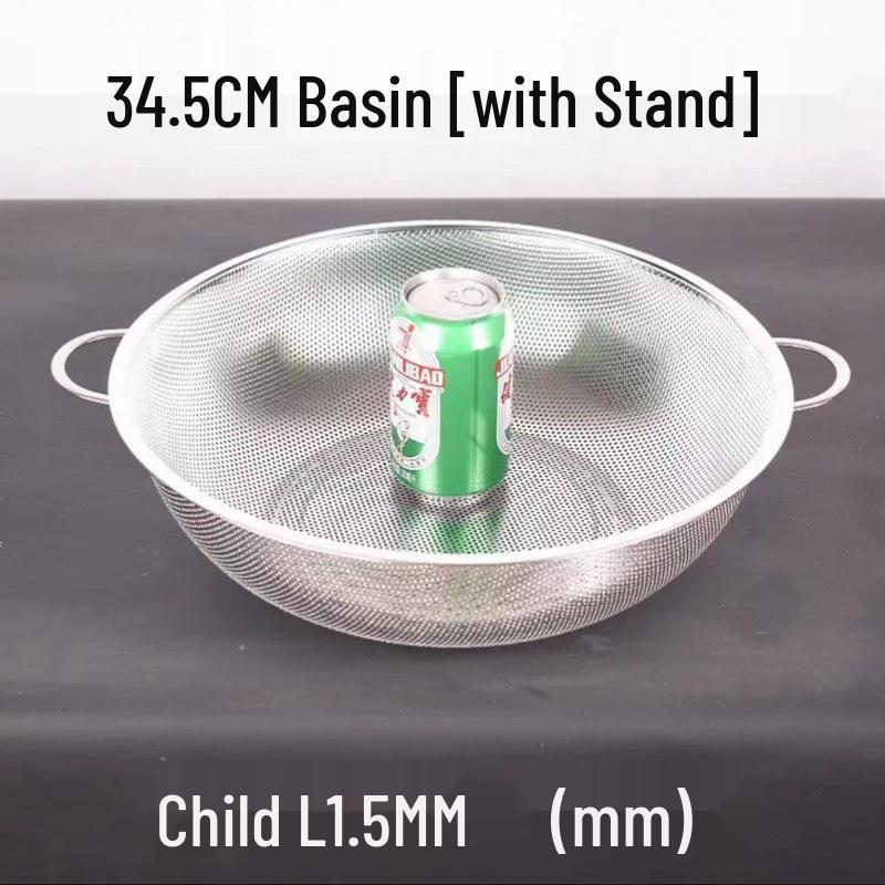 Stainless Steel Sink Drain & Vegetable Washing Basket