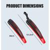 2pcs Bicycle Fenders Splash Fender Guard Set Mountain Bike Rear Front Mudguard Cycling Riding Accessories For 20/22/24/26 Inch