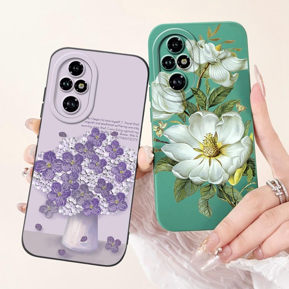 For Honor 200 Pro Case ELP-AN00 Cute Panda Cartoon Cover Shockproof Soft TPU Phone Case For Honor 200 Pro Honor200 Fundas Bumper