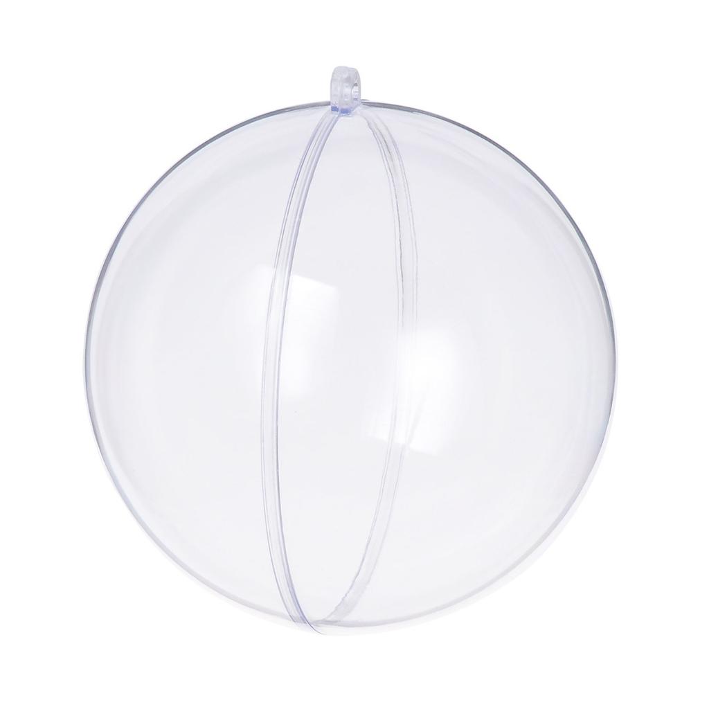 35232-BN ACRYLIC BALL 10cm FULL FOLDABLE BALL BALLS TRANSPARENT PLASTIC