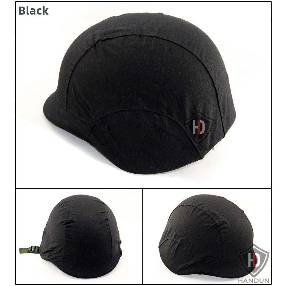 

Камуфляжний чохол для шолома Тканина для шолома M88 Американський камуфляжний капюшон Чохол для шолома CS Тактичний чохол для шолома Чохол для шолома Чохол для шолома average size чорний