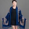 Winter New Arrival Shawl Women Cashmere Scarves Embroider Flower Tassel Shawl Long Soft Warm Wraps Thick Blanket Scarf Bufanda