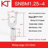 Kaisheng Fork Type Copper Cold Crimp Terminal Y Type (SNB1.25-3/4/5/6/8)