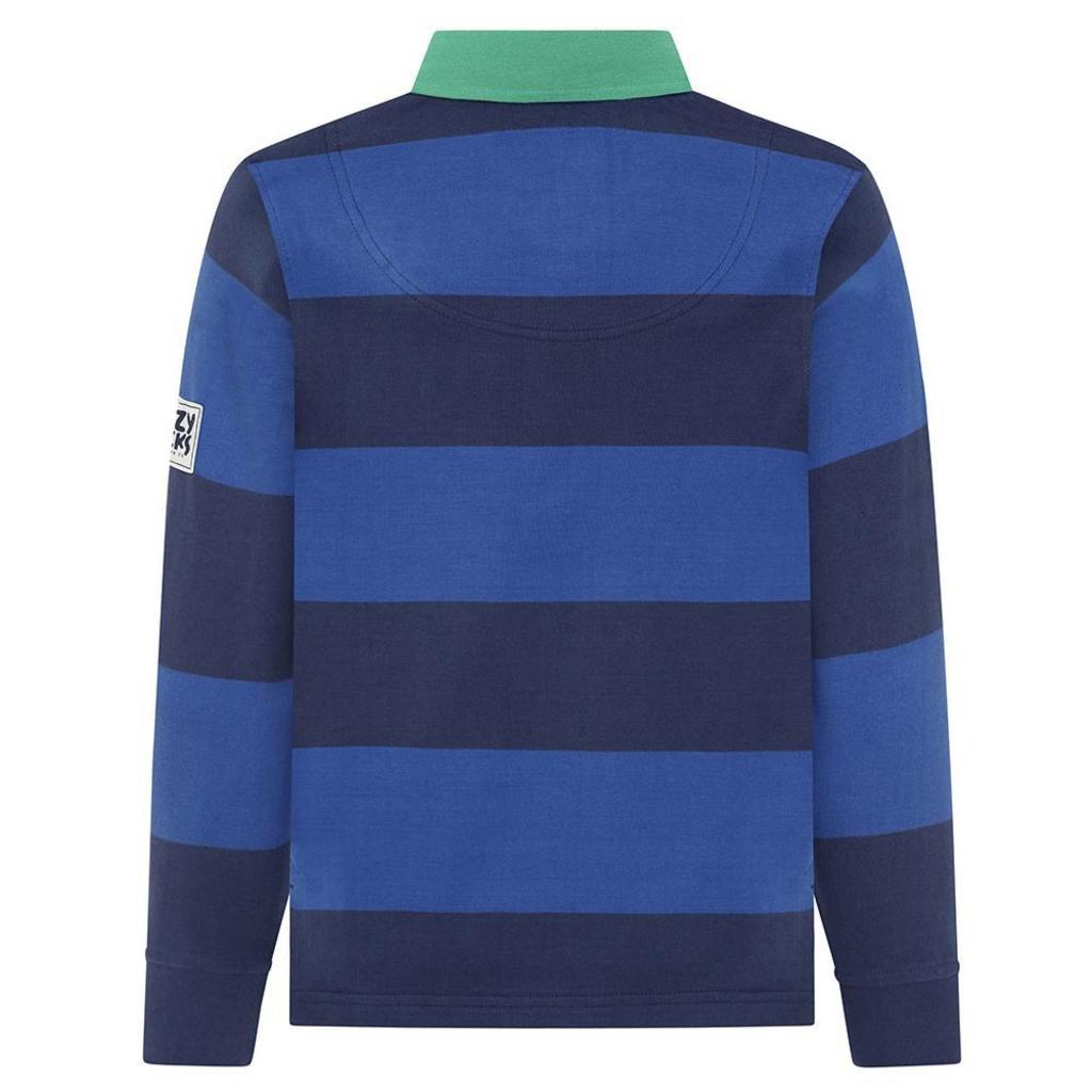 Lazy Jacks Boys Striped Rugby Shirt