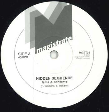 

7inch Record HIDDEN SEQUENCE - Isms & Schisms / Magistrate Dub MGST01 Magistrate UK 2025 Europe Reggae, Ska & Dub