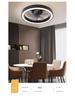 Integrated Ceiling Fan Lamp for Bedroom & Restaurant - 2024 Model