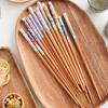 Japanese Style Bamboo Chopsticks: Creative High-End Gift Set (5 Pairs)