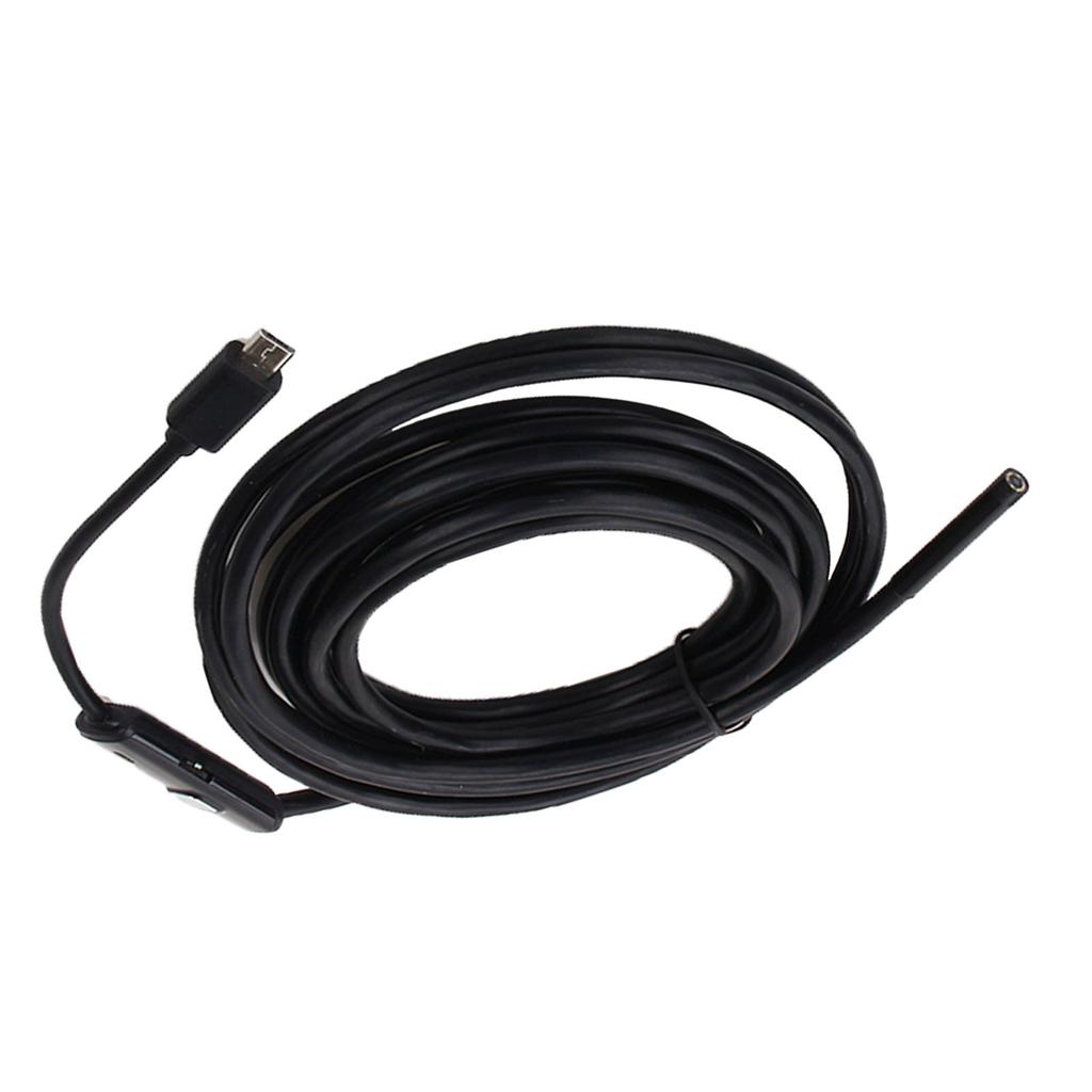 HD Endoscope 3.5m Length 5.5mm Diameter Borescope Inspection Camera for Phone Computer