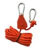 Reflective Outdoor Tarp Rope Pulley Tensioner for Camping Tent