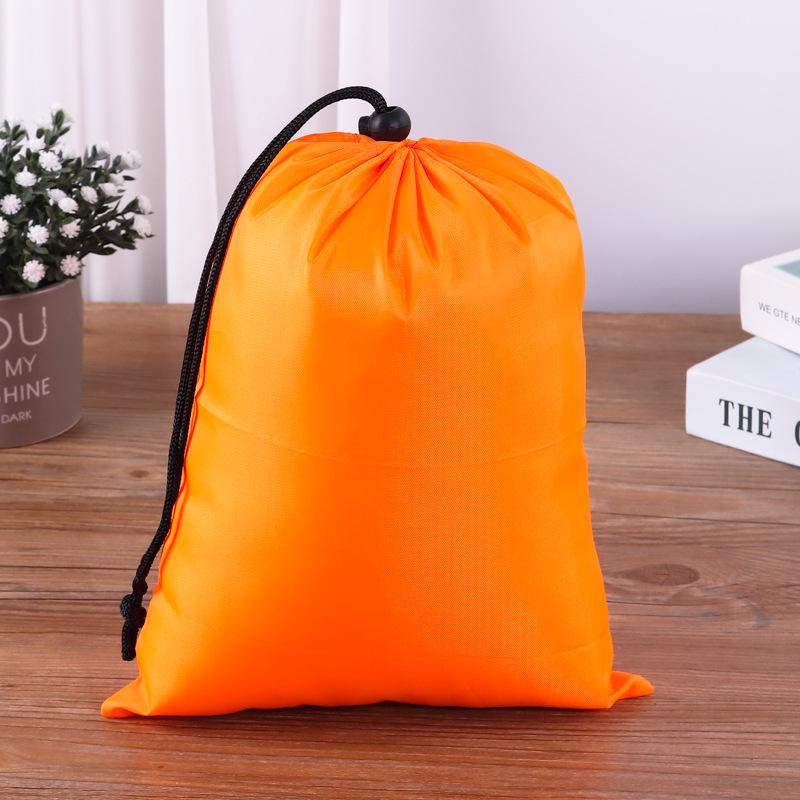 Custom Polyester Drawstring Bag for Clothing Packaging and Storage