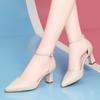 Fashion sandals summer casual shoes buckle temperament fashion new product pointed high heel good
