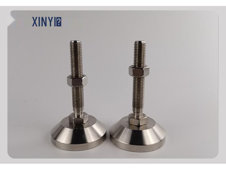 Heavy-Duty Chrome-Plated Carbon Steel Anti-Slip Support Foot