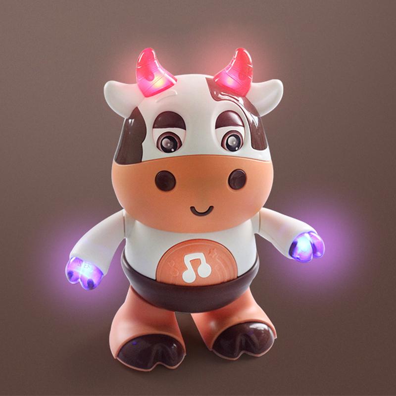 Boogie Cow Light Up Dancing Cow, Boogie Cow Light Up Dancing Cow For Active Fun, Dancing Cow Toy, Musical Boogiecow Toy