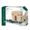 Kawada nanoblock Wereldberoemde Arc de Triomphe Deluxe Editie Geavanceerde Hobby Serie Bouwpakket – – L'Etoile