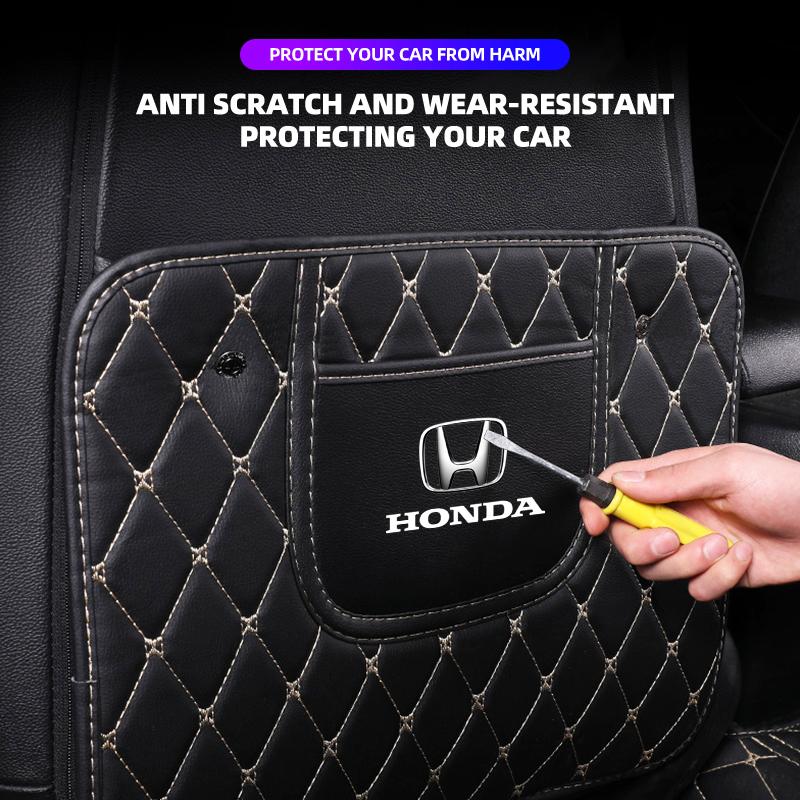1Pcs Car Seat Anti-kick Pad Auto Interior Accessories For Honda Civic